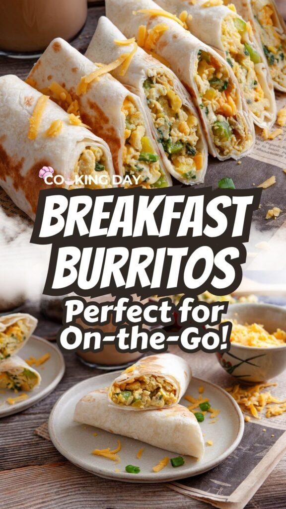Easy Breakfast Burritos – Packed with Flavor & Perfect for Busy Mornings!