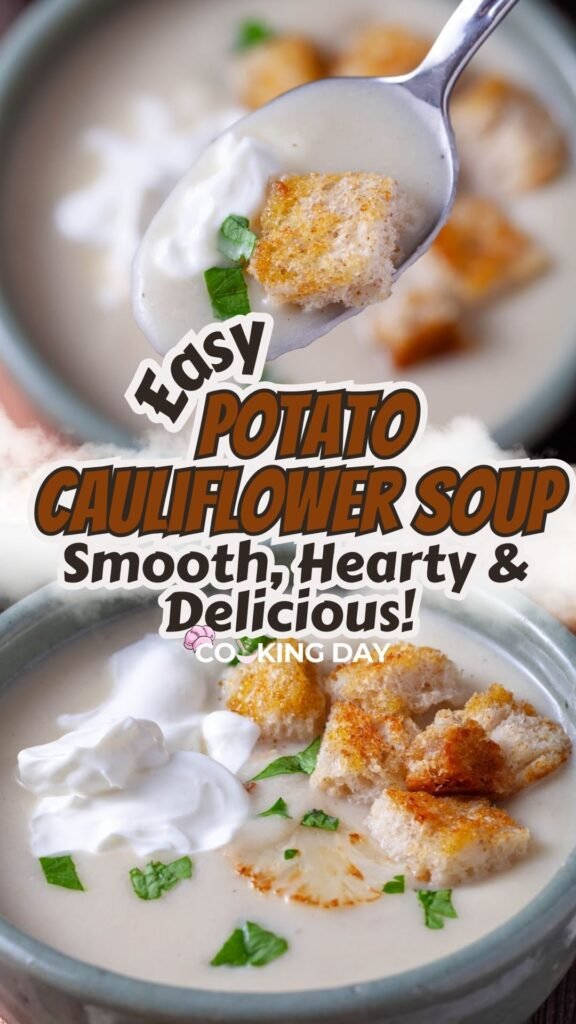Easy Potato Cauliflower Soup – Smooth, Hearty & Delicious!