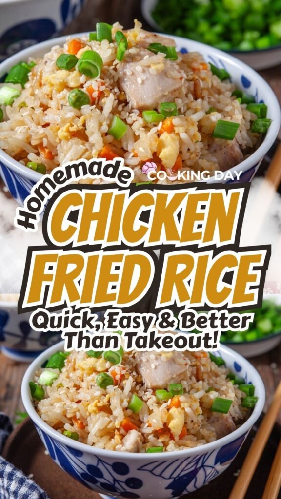 Homemade Chicken Fried Rice – Quick, Easy & Better Than Takeout!