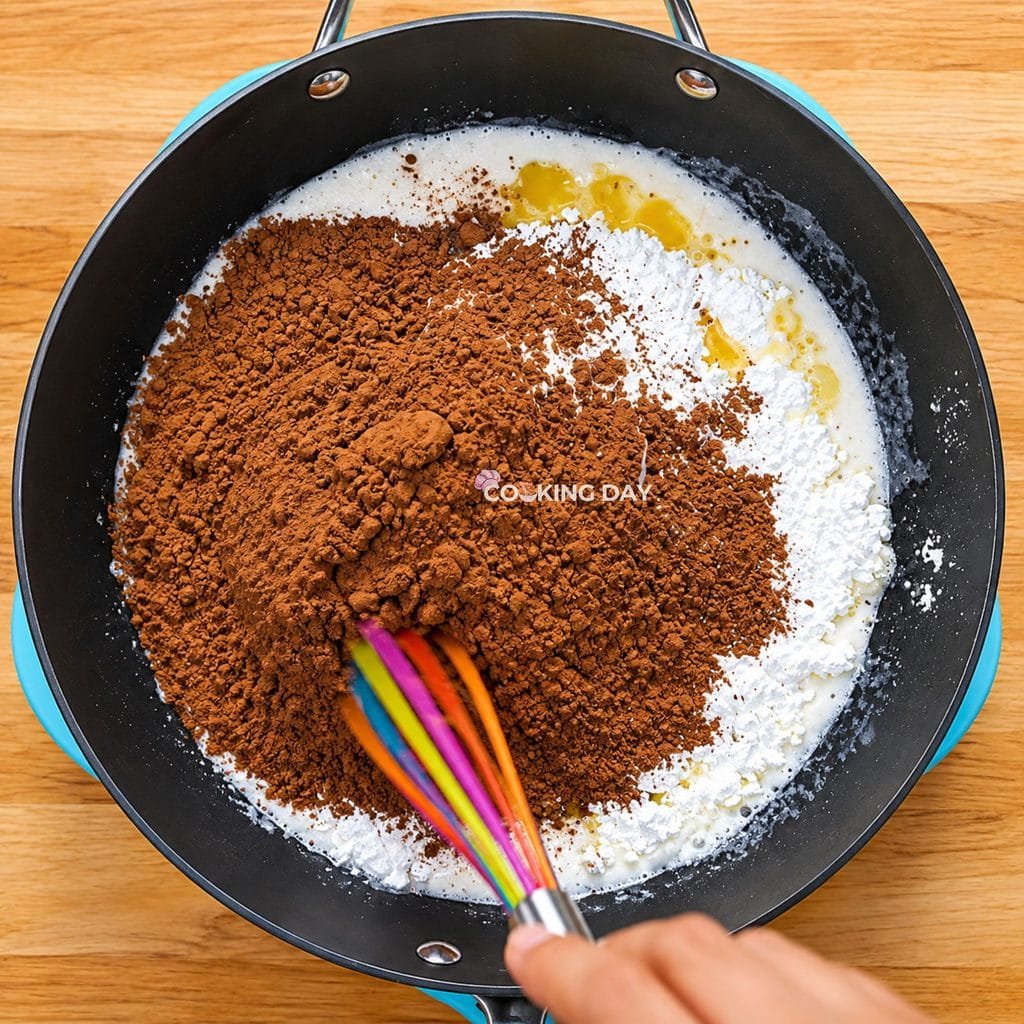 Mix the dry ingredients