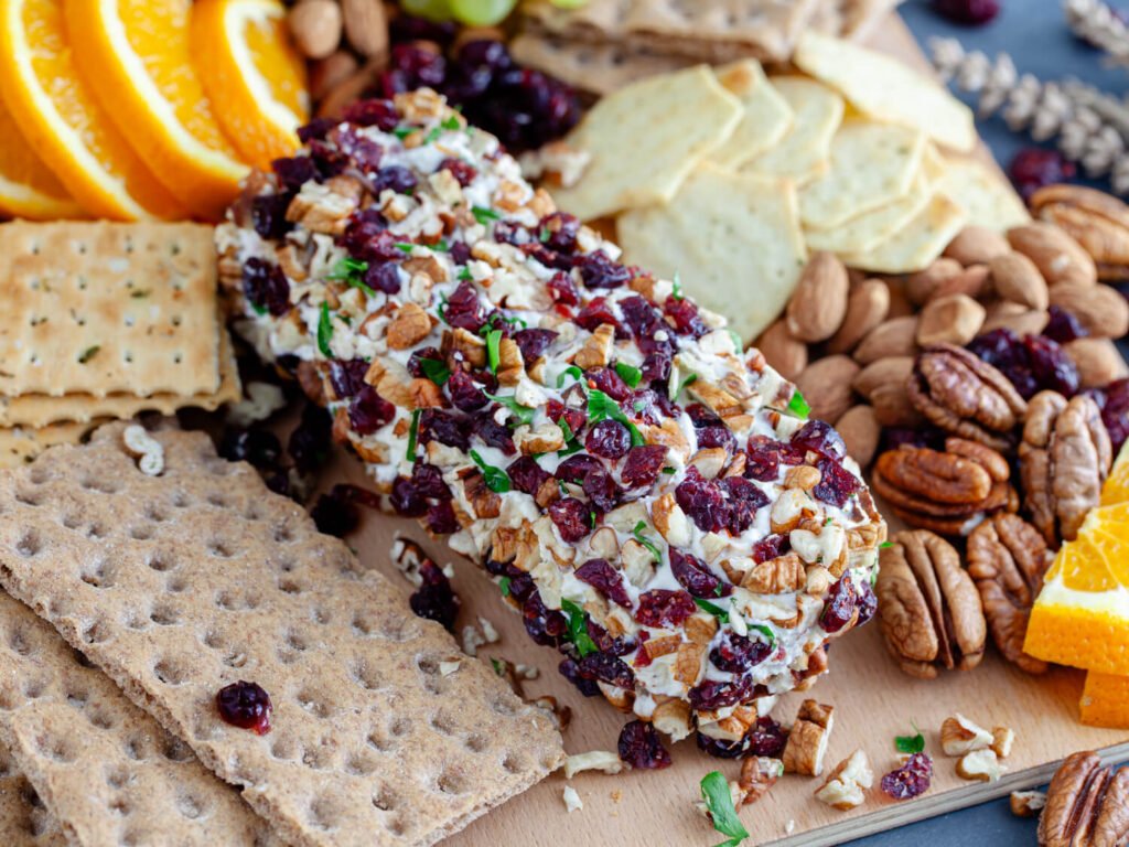 Orange-Cranberry Cheese Ball