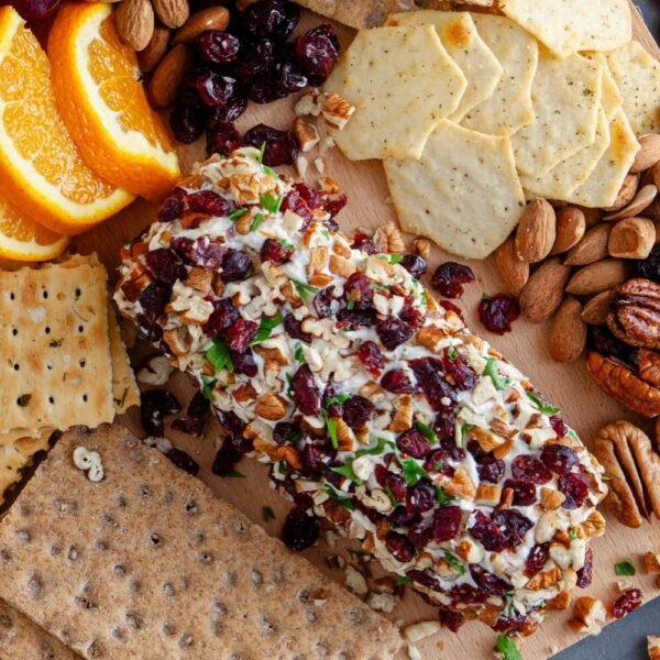 Orange-Cranberry Cheese Ball – A Festive, Make-Ahead Appetizer