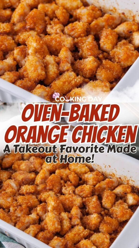Oven-Baked Orange Chicken – A Takeout Favorite Made at Home!