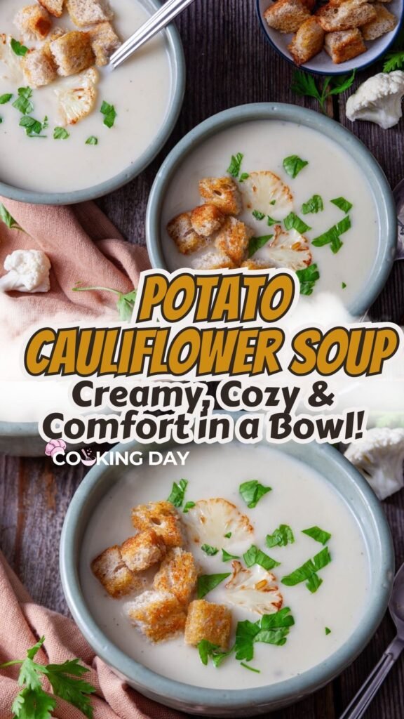 Potato Cauliflower Soup – Creamy, Cozy & Comfort in a Bowl!