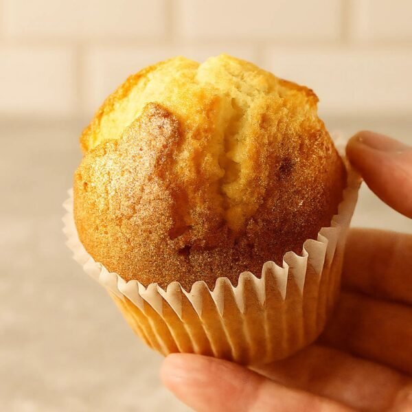 Quick & Fluffy Tall Muffins – Perfect for Tea or Breakfast