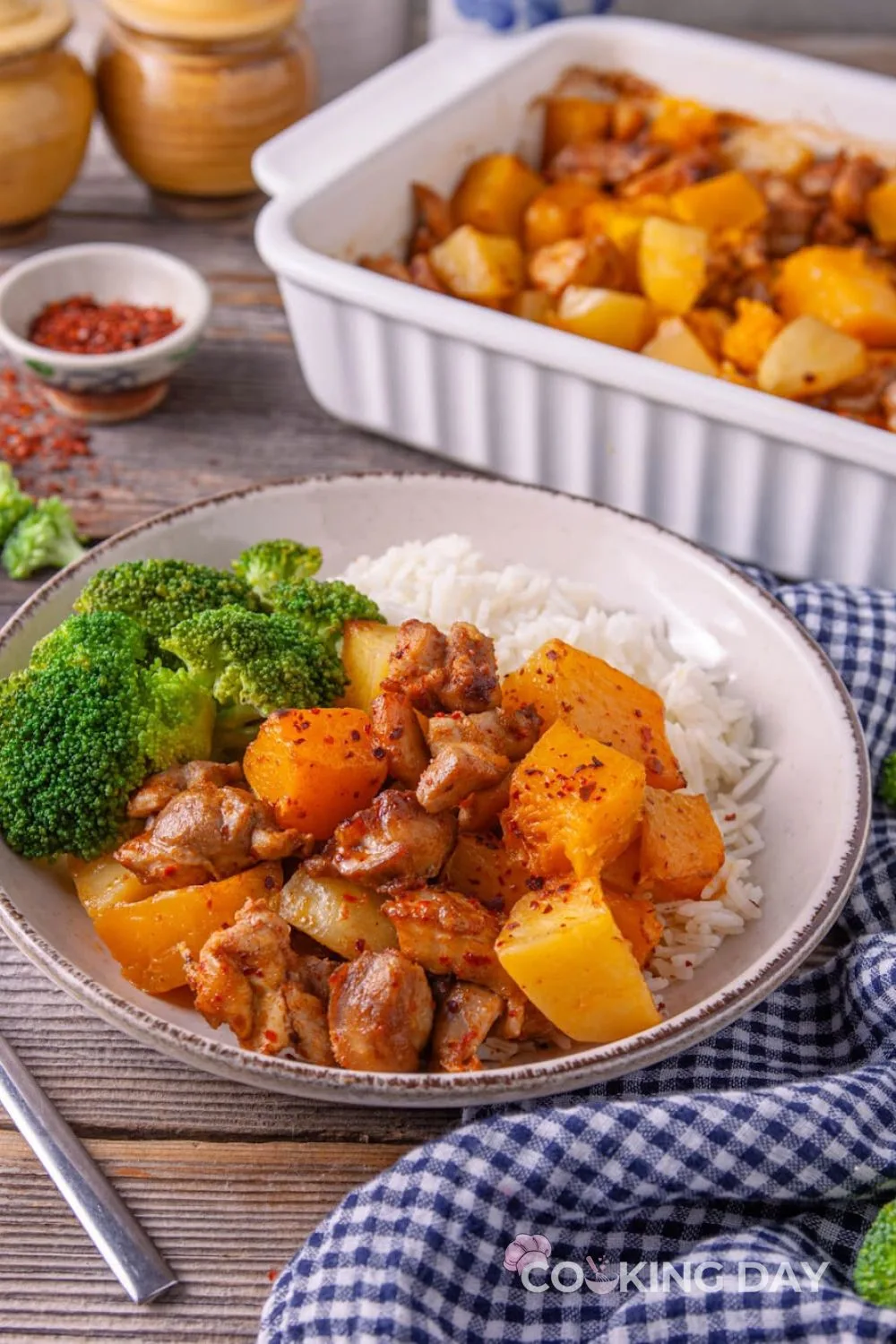 Spicy Pumpkin Chicken Casserole – A Cozy, Flavor-Packed Fall Dinner