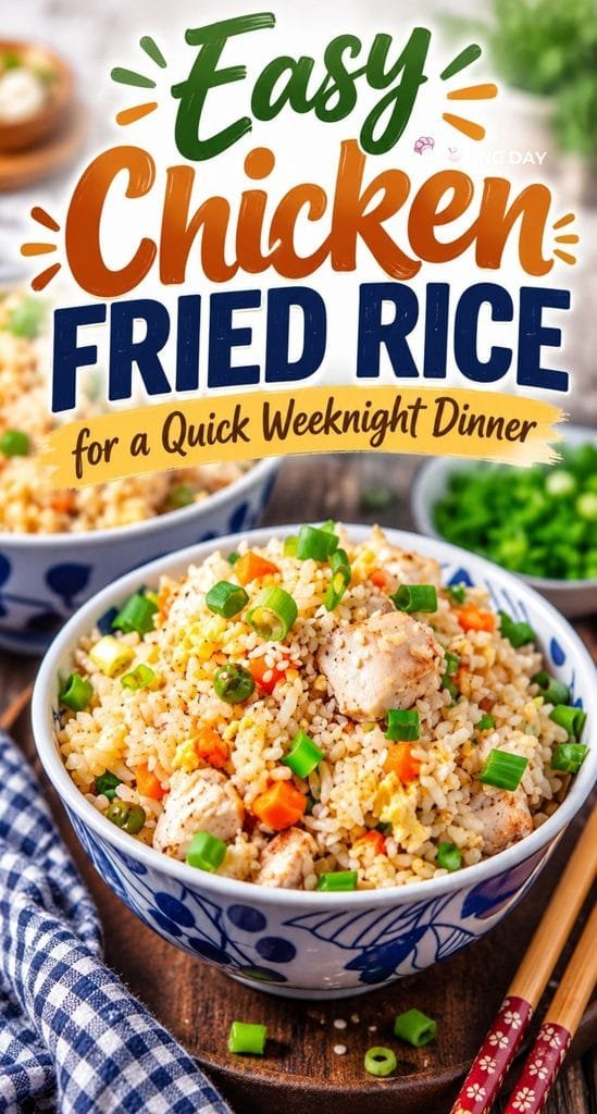 Easy Chicken Fried Rice for a Quick Weeknight Dinner