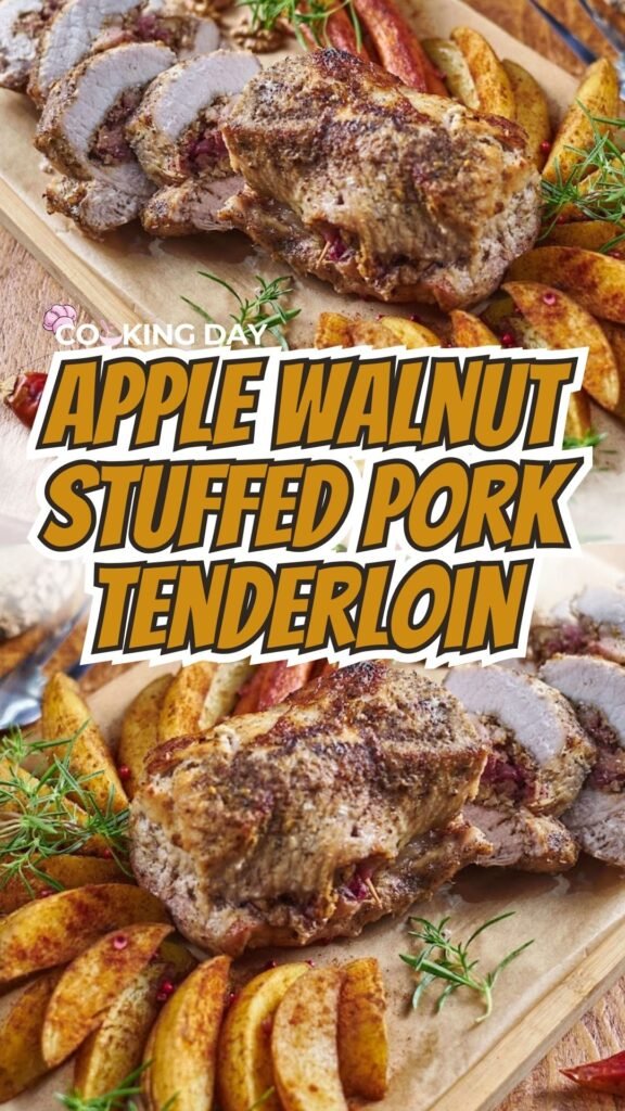 Apple Walnut Stuffed Pork Tenderloin – Your New Favorite Fall Dinner