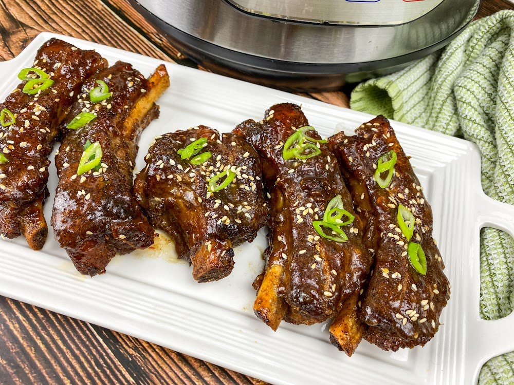 Instant Pot® Sticky Asian Ribs – A Crowd-Pleasing Favorite in Minutes!