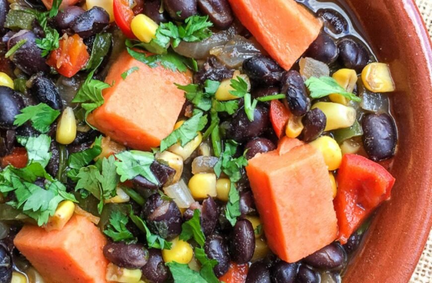 Black Bean Sweet Potato Soup - A Comforting Bowl of Flavor