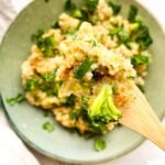 Broccoli And Cheddar Quinoa Gratin- Cozy, Cheesy, and Comforting