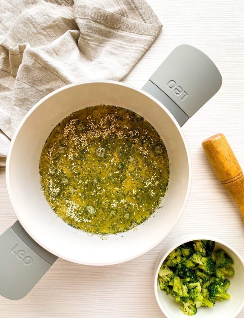 Cook the Quinoa - Broccoli And Cheddar Quinoa Gratin