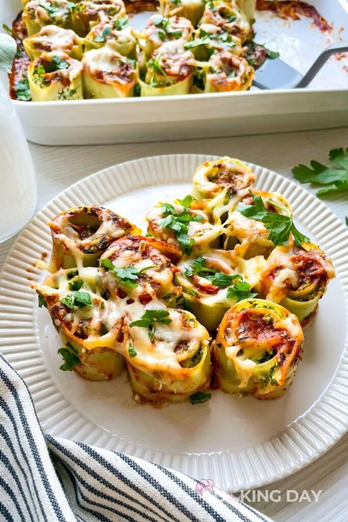 Cheesy Spinach Ricotta Lasagna Roll Ups - Elegant Comfort Food Made Easy