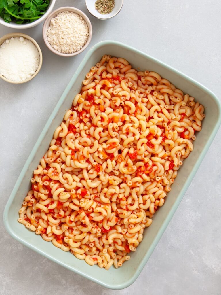 Cook the Pasta - Cheesy Meatball Casserole Recipe