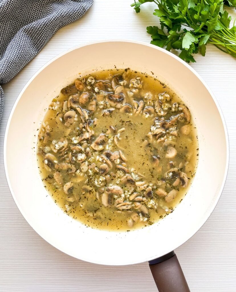 Cook the Rice -Heavenly Creamy One Pot Mushroom and Herb Rice 