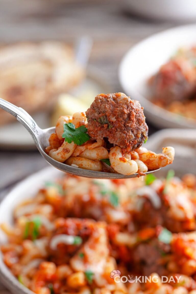 Easy Cheesy Meatball Casserole Recipe – Family Favorite Dinner