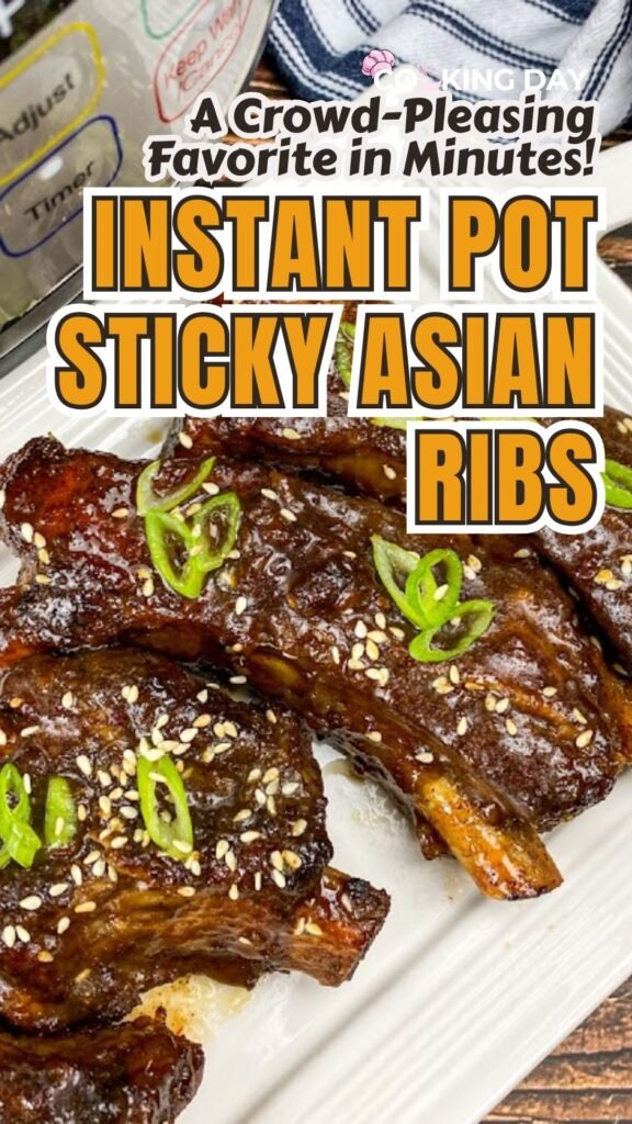 Instant Pot® Sticky Asian Ribs – A Crowd-Pleasing Favorite in Minutes!