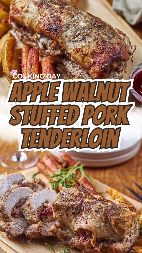 Apple Walnut Stuffed Pork Tenderloin – Your New Favorite Fall Dinner