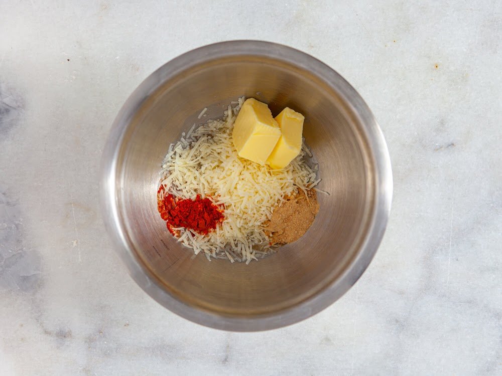 Make the Topping-30-Minute Golden Crispy Parmesan Baked Scallops