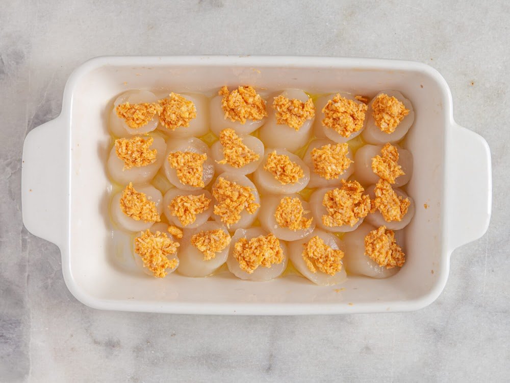 Bake the Scallops --30-Minute Golden Crispy Parmesan Baked Scallops
