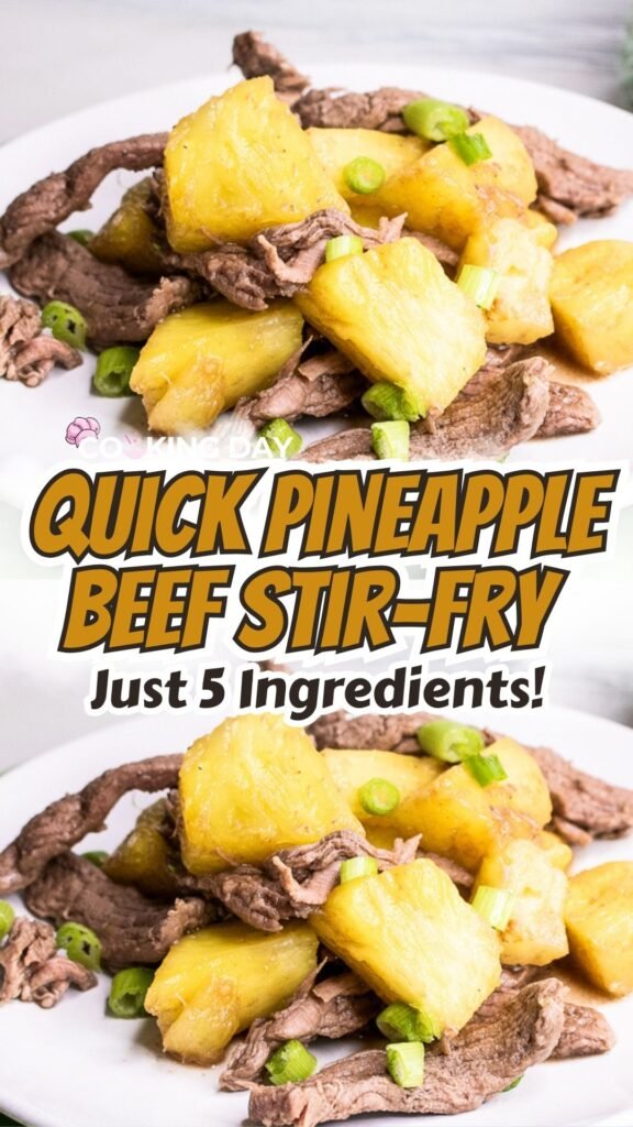Quick Pineapple Beef Stir-Fry – Just 5 Ingredients!