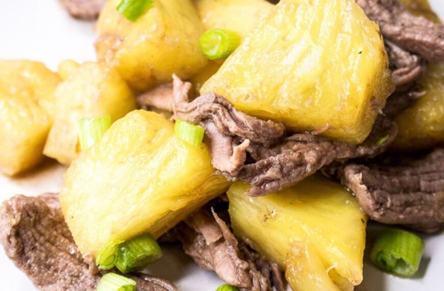 Quick Pineapple Beef Stir-Fry – Just 5 Ingredients!