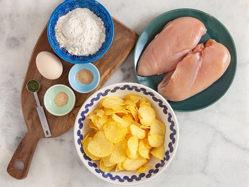 What You’ll Need to Make Crispy Potato Crusted Chicken Tenders