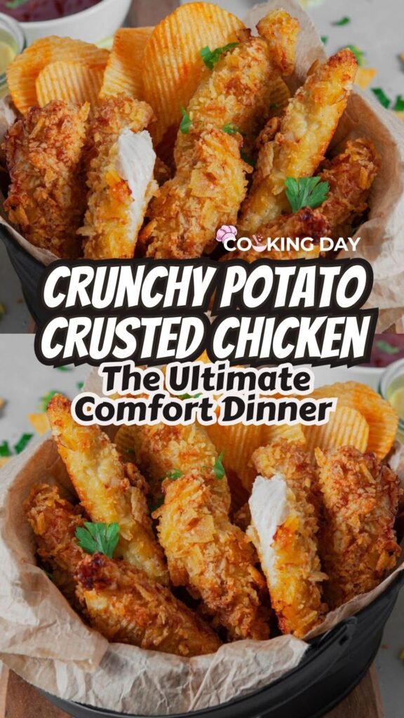 Crunchy Potato Crusted Chicken – The Ultimate Comfort Dinner
