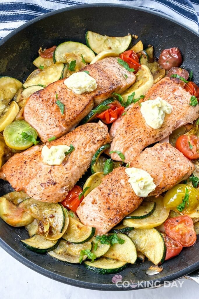 Delicious Salmon with Herb Butter A Fresh, Flavorful Skillet Dinner in Under 30 Minutes