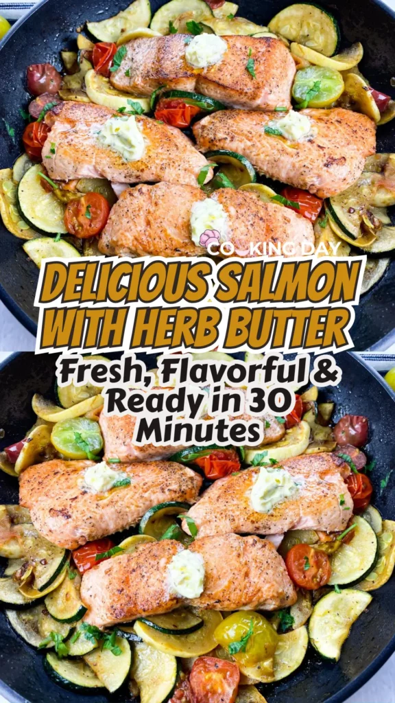 Delicious Salmon with Herb Butter – Fresh, Flavorful & Ready in 30 Minutes
