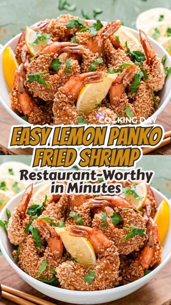 Easy Lemon Panko Fried Shrimp – Restaurant-Worthy in Minutes