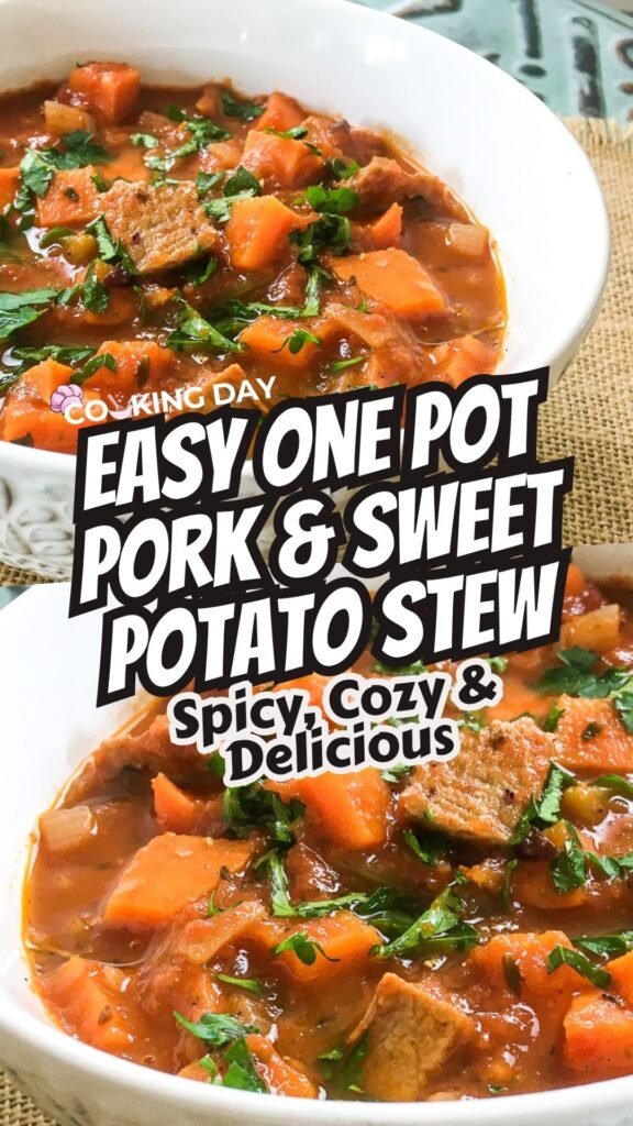 Easy One Pot Pork Sweet Potato Stew – Spicy, Cozy & Delicious