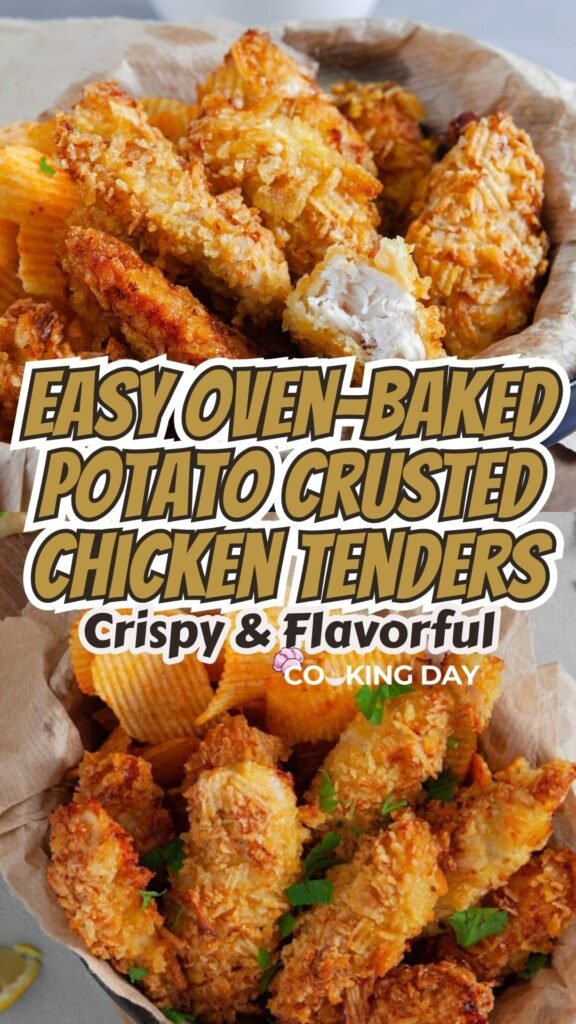 Easy Oven-Baked Potato Crusted Chicken Tenders – Crispy & Flavorful