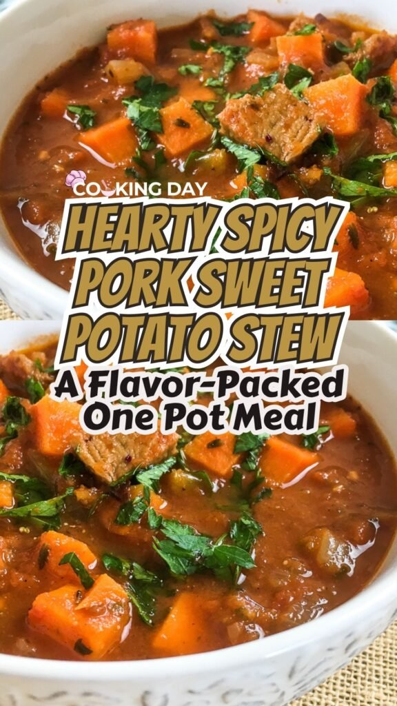 Hearty Spicy Pork Sweet Potato Stew – A Flavor-Packed One Pot Meal