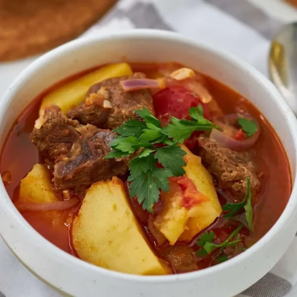 Portuguese Beef Stew, Hearty, Slow Cooked and Comforting