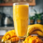 Creamy Mango Banana Smoothie Recipe