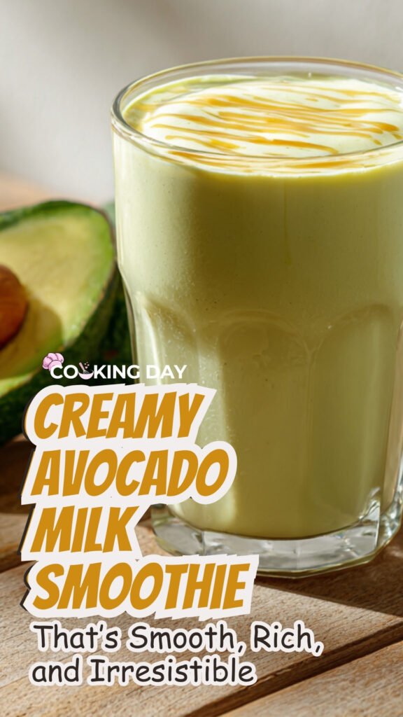 Easy Creamy Avocado Milk Smoothie Recipe for a Healthy Daily Treat