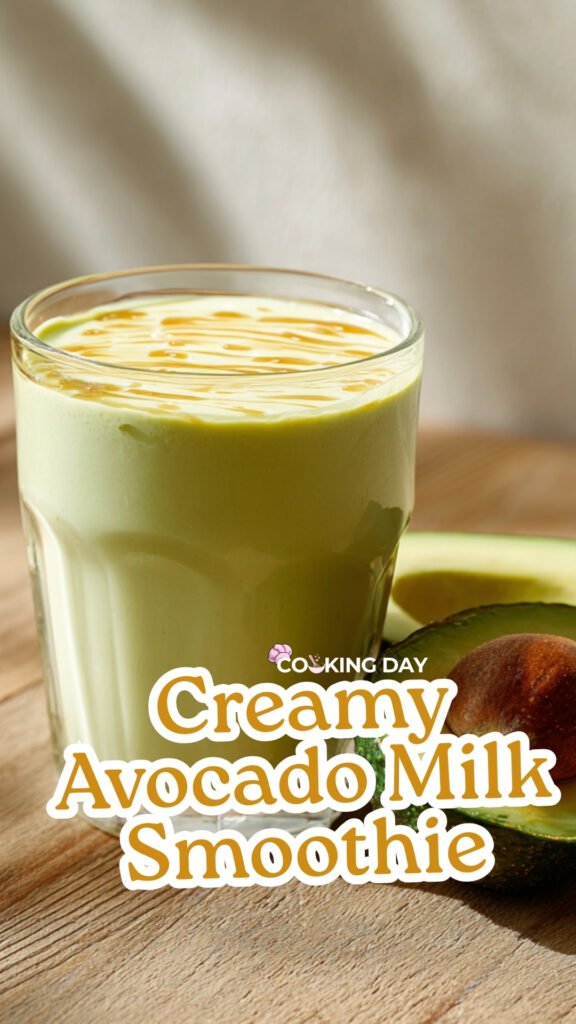 Creamy Avocado Milk Smoothie That’s Smooth, Rich, and Irresistible