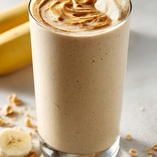 Creamy Peanut Butter Banana Smoothie – A Rich and Energizing Blend You’ll Love