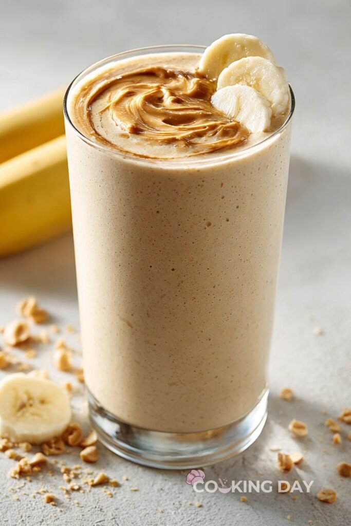 Creamy Peanut Butter Banana Smoothie – A Rich and Energizing Blend You’ll Love