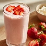 Sweet Creamy Strawberry Yogurt Smoothie – The Perfect Refreshing Drink for Any Time of Day