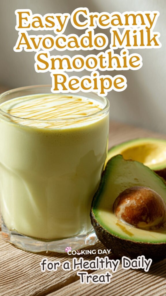 Creamy Avocado Milk Smoothie – A Treat You’ll Crave Every Day