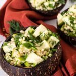 Apple Couscous Salad with Fresh Herbs and Lemon