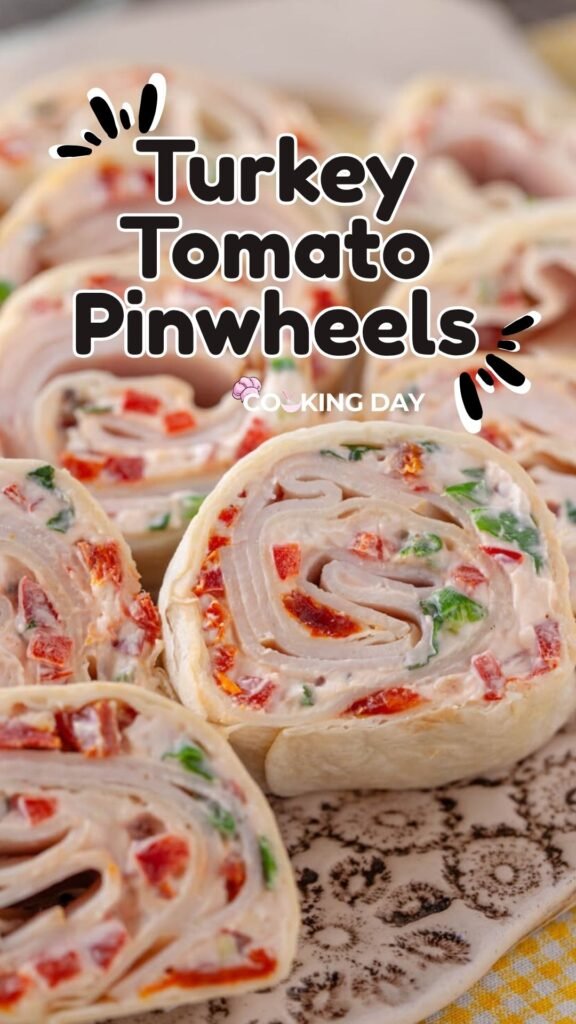 Creamy Turkey Tomato Pinwheels Recipe for Easy Entertaining