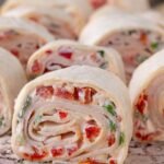 Easy Turkey Tomato Pinwheels (Creamy No Cook Appetizer)