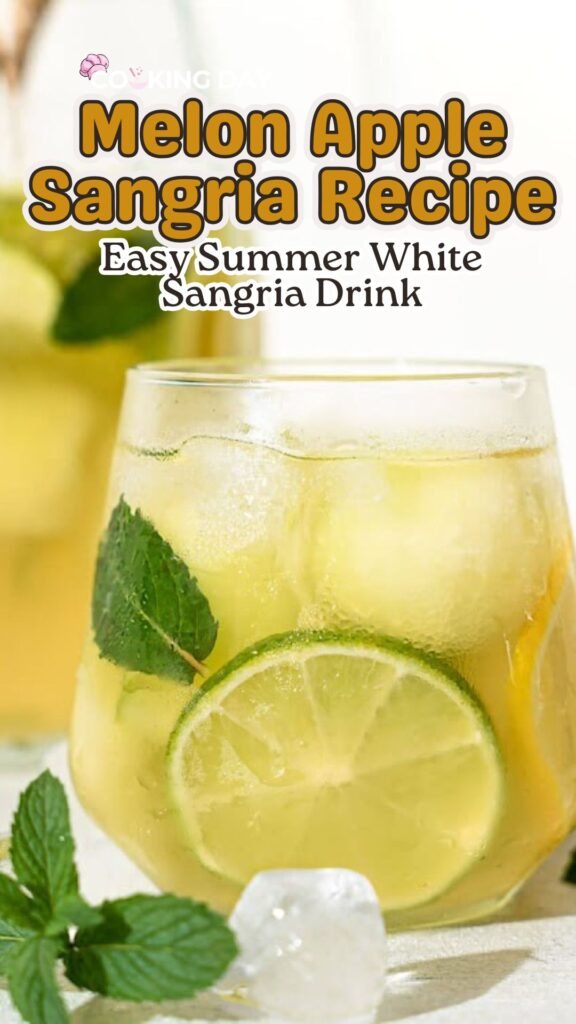 Melon Apple Sangria Recipe – Easy Summer White Sangria Drink