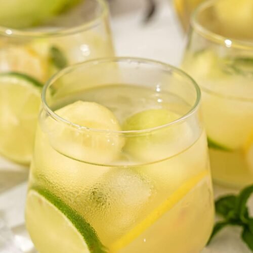 Melon Apple Sangria Recipe – Easy Summer White Sangria Drink