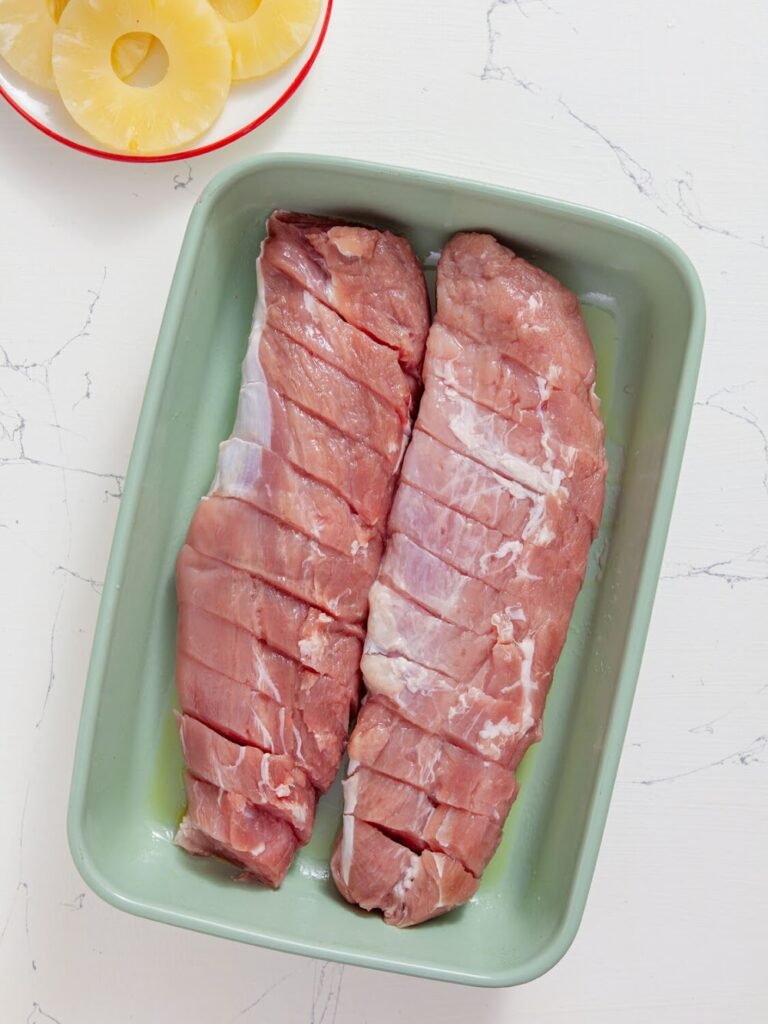 Step 3: Prepare the Pork - Pineapple Pork Tenderloin