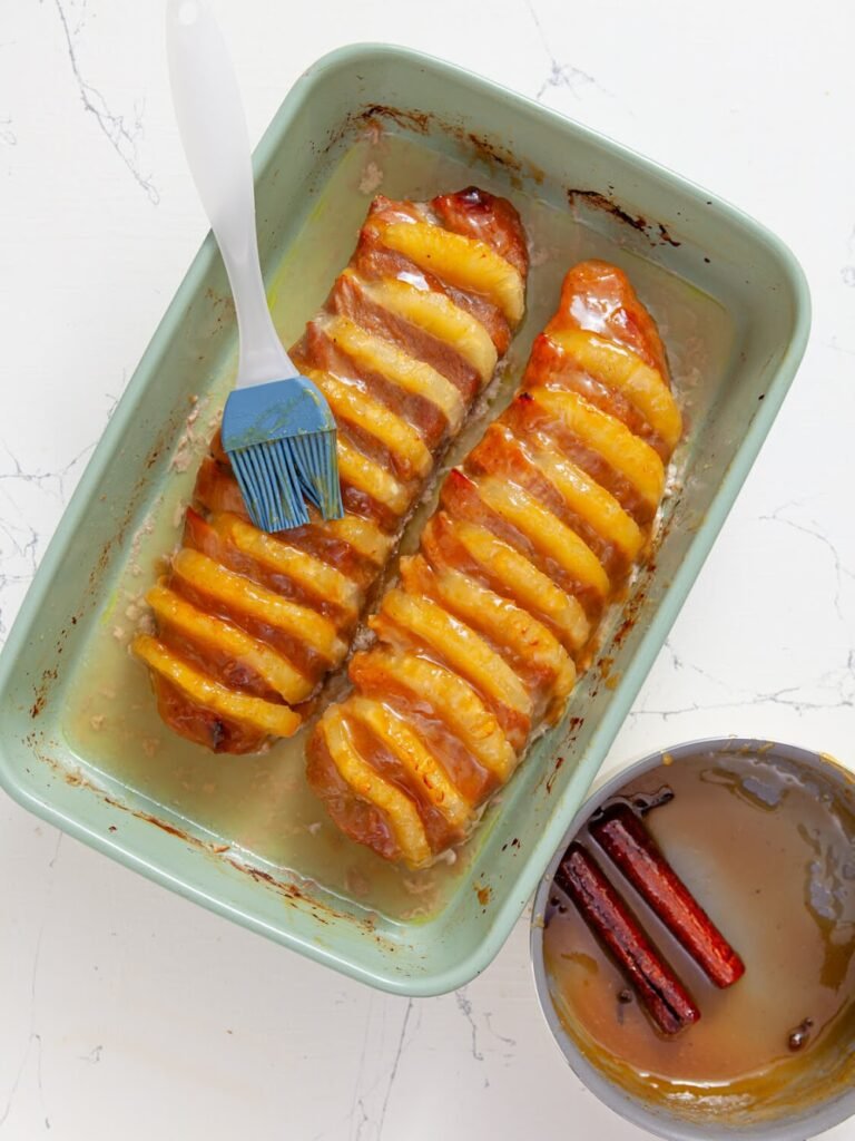 Step 7: Add the Final Glaze - Pineapple Pork Tenderloin