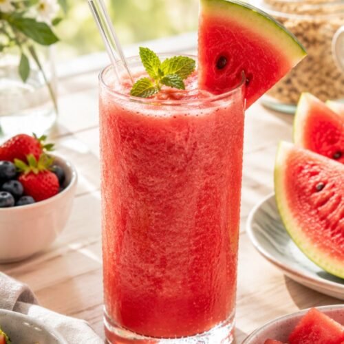 Watermelon Smoothie – Easy Refreshing Summer Drink Recipe